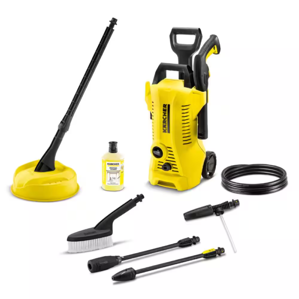 2000 Max PSI 1.45 GPM K 2 Power Control Cold Water CHK Corded Electric Pressure Washer Car Kit and Surface Cleaner