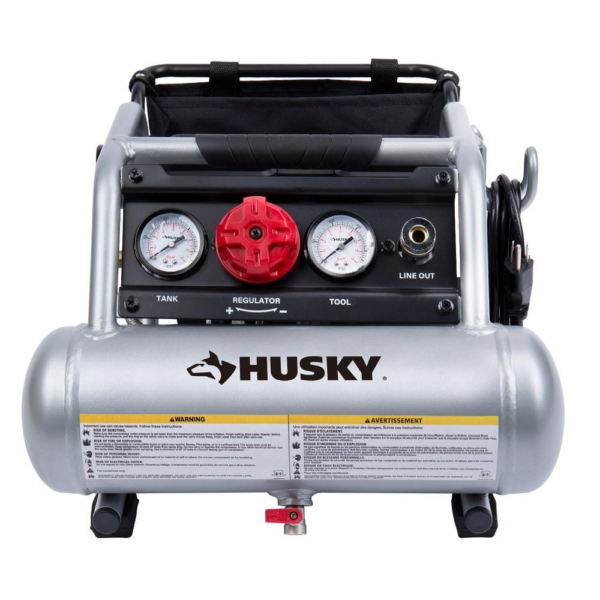 1 Gal. 135 PSI Portable Electric Quiet Air Compressor