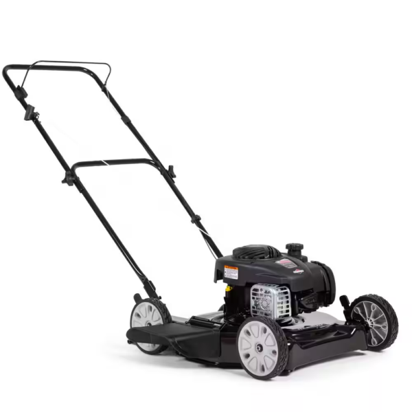 20 In. 125 Cc Briggs & Stratton Walk behind Gas Push Lawn Mower with 4 Wheel Height Adjustment and Prime ‘N Pull Start