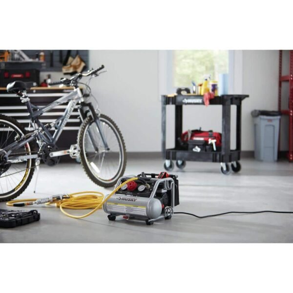 1 Gal. 135 PSI Portable Electric Quiet Air Compressor