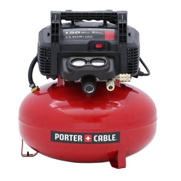 6 Gal. 150 PSI Portable Electric Pancake Air Compressor
