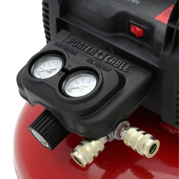 6 Gal. 150 PSI Portable Electric Pancake Air Compressor