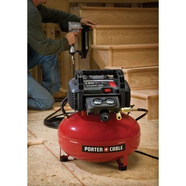 6 Gal. 150 PSI Portable Electric Pancake Air Compressor