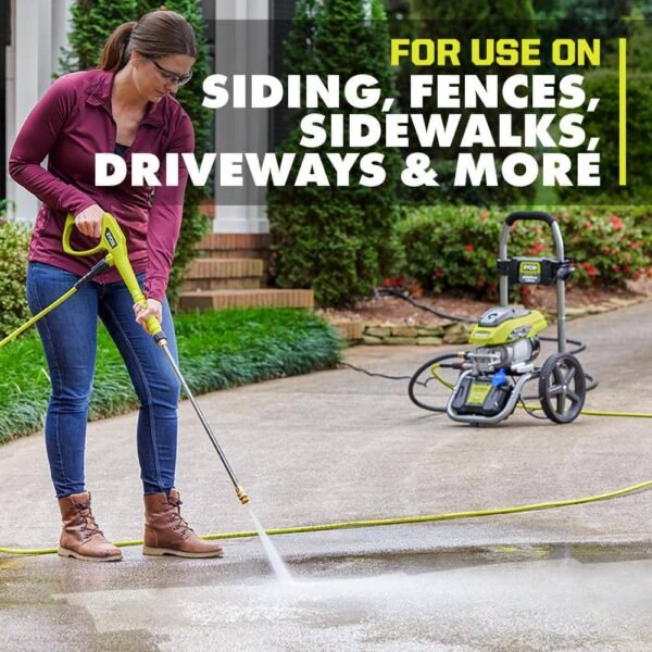 2500 PSI 1.2 GPM High Performance Cold Water Electric Pressure Washer