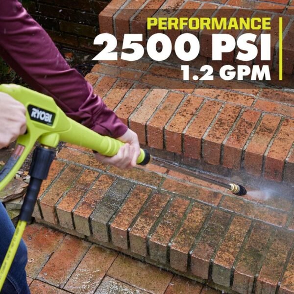 2500 PSI 1.2 GPM High Performance Cold Water Electric Pressure Washer