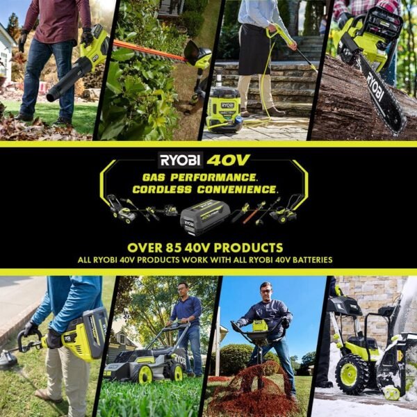 40V HP Brushless Ezclean 600 PSI 0.7 GPM Cordless Battery Cold Water Power Cleaner with 2.0 Ah Battery and Charger