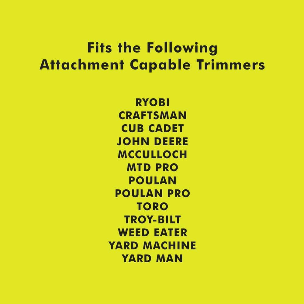 Expand-It 8 In. Universal Straight Shaft Edger Attachment